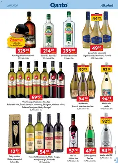 Náhled letáku Astur & Qanto leták - Velkoobchod 09/2026 od 01.09.2026 | Strana: 39 | Produkty: Tokaj, Červené víno, Mucha sekt, Láhev