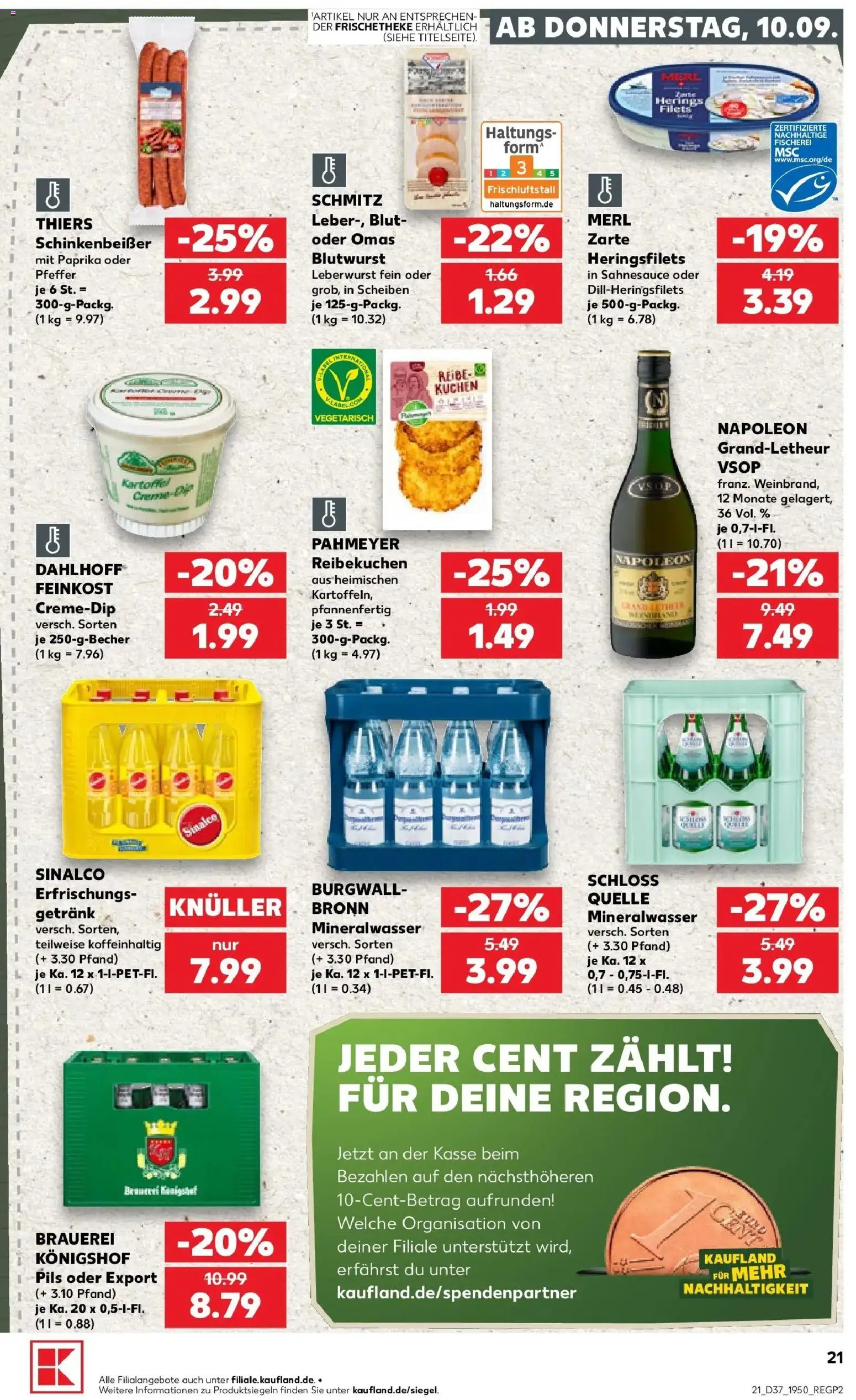 Prospekt Kaufland ab 10.09.2026 » Angebote Online zum Blättern | Seite: 21