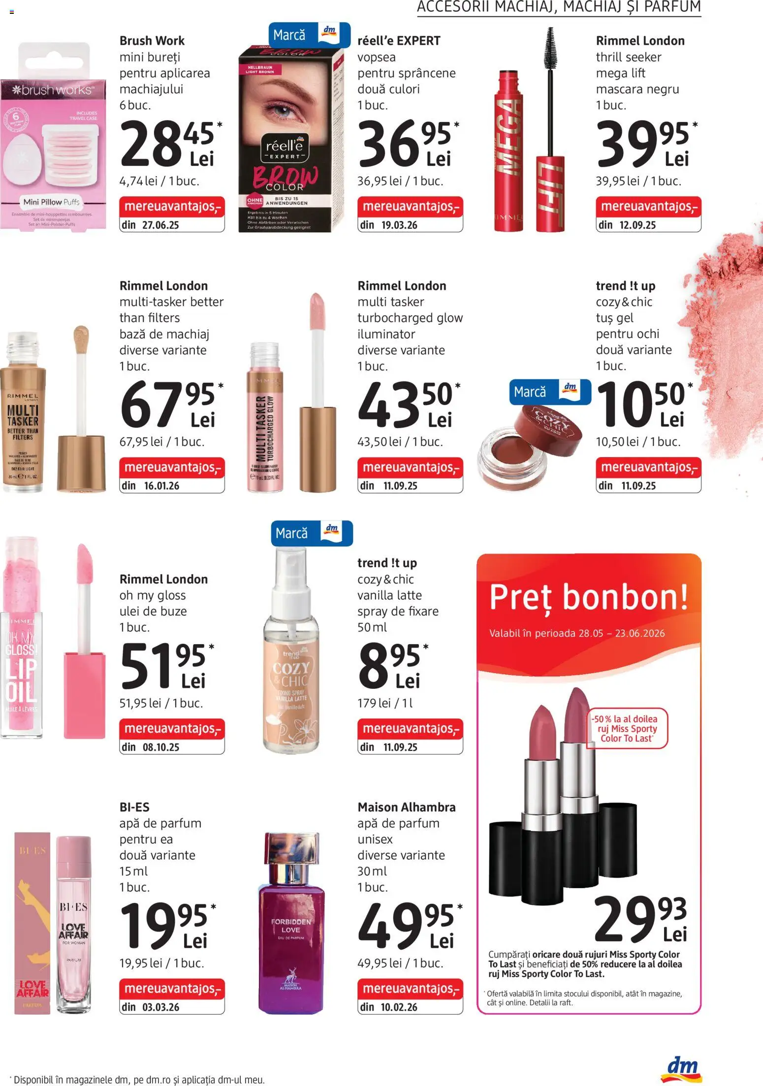 Noul catalog DM drogeriemarkt – valabil de la 28.05.2026 | Pagină: 13 | Produse: Vopsea, Machiaj, Iluminator, Ulei