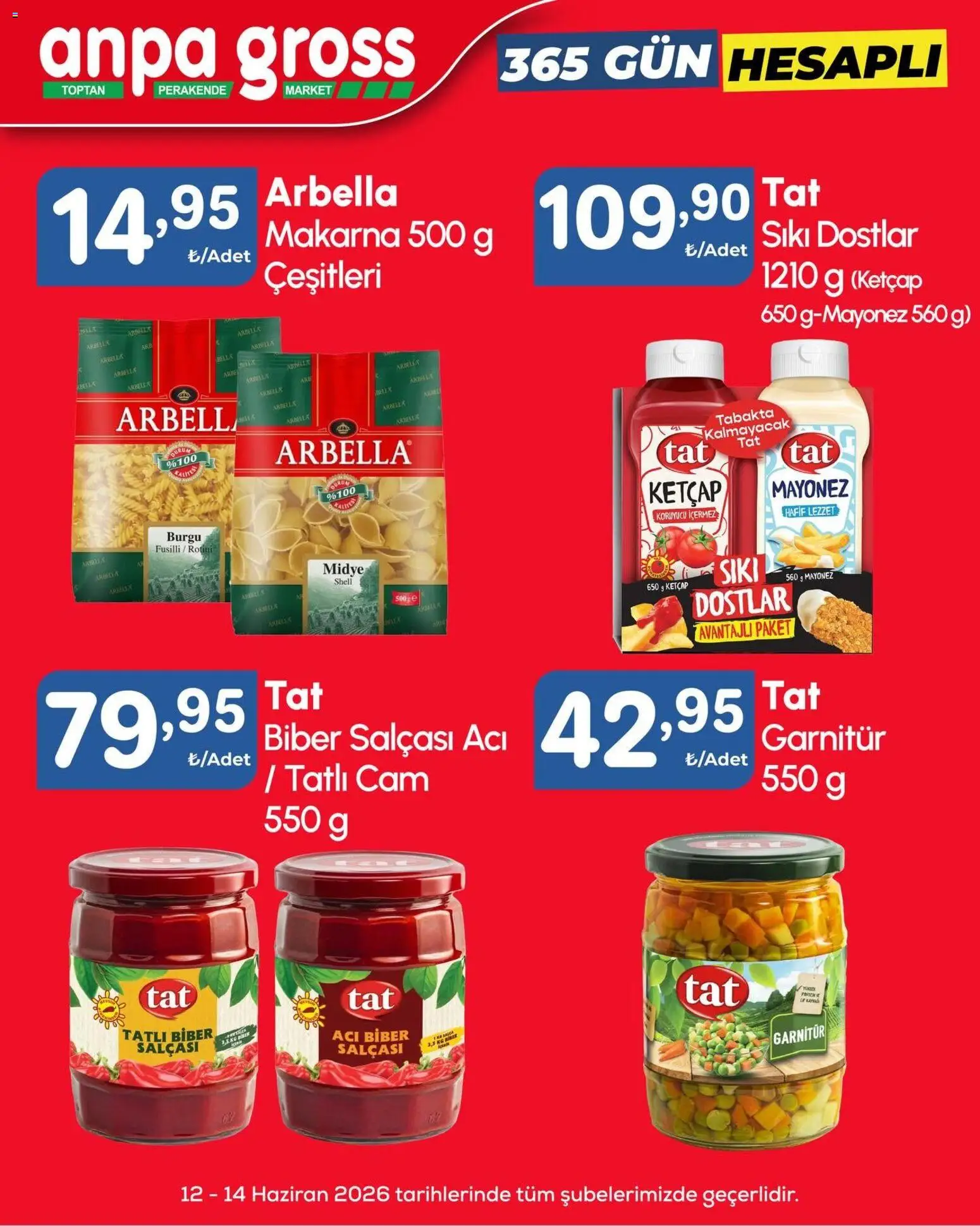 Anpa Gross Katalog - 12.06.2026 tarihinden itibaren geçerlidir | Sayfa: 3 | Ürünler: Ketçap, Mayonez, Biber, Acı biber