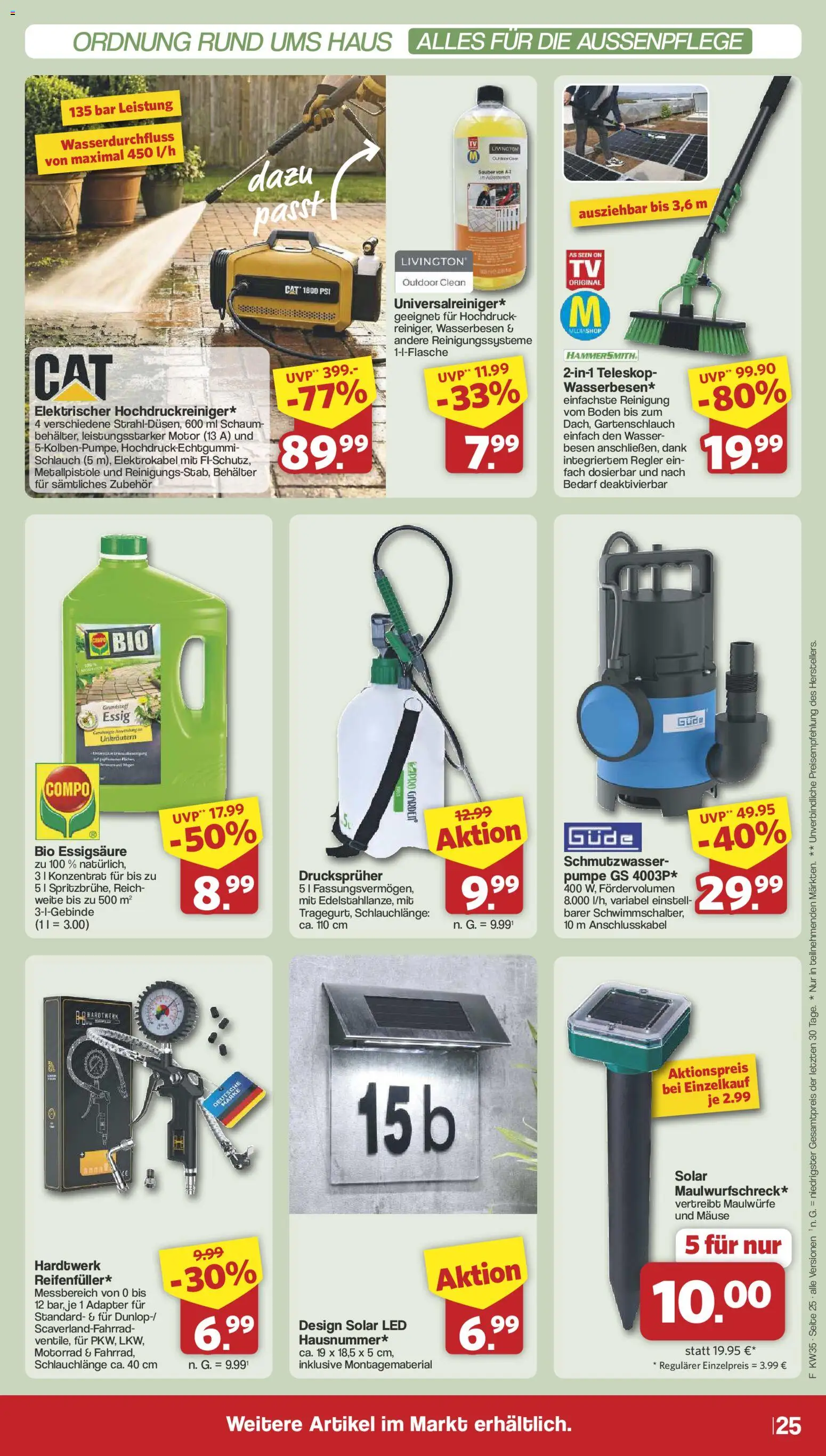 Famila Nordwest Prospekt – gültig ab 23.08.2026 | Seite: 29 | Produkte: Adapter, Essig, Wasser