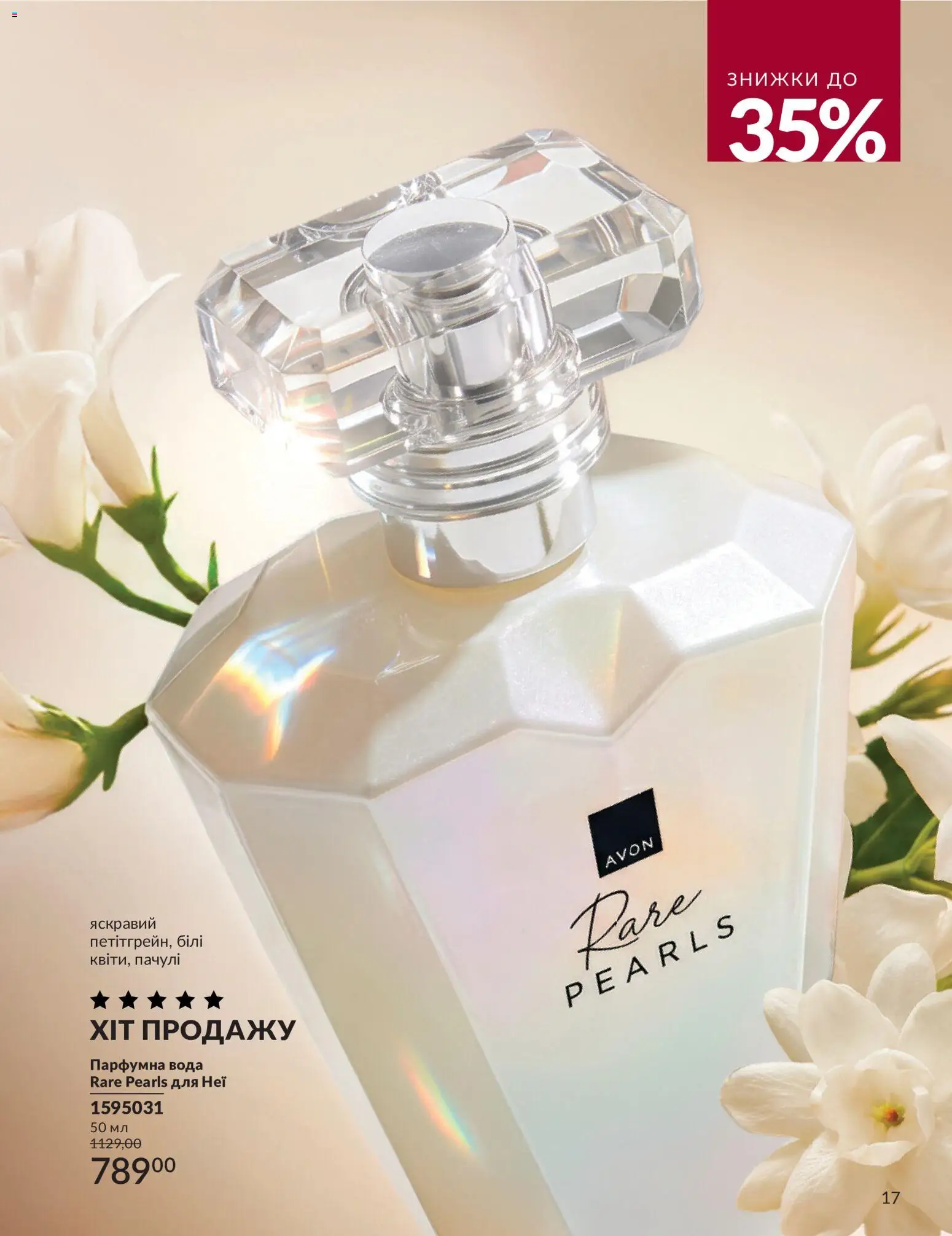 AVON Kаталог - дійснийкції з 31.08.2026 | Сторінка: 17 | Товари: Вода