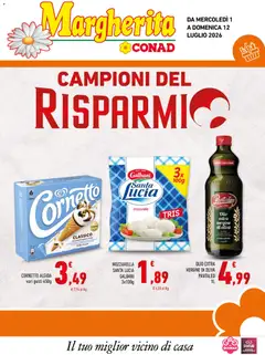 Anteprima del volantino Conad volantino Margherita Sicilia valido a partire dal 01/07/2026