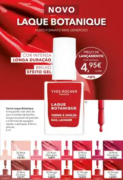 Pré-visualização Yves Rocher catálogo 8 válido de 03/06/2026 | Página: 35 | Produtos: Pincel, Óleo, Verniz