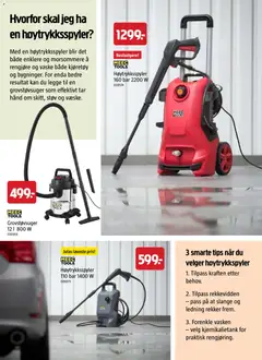 Forhåndsvisning av Jula sommerkatalog 2026 gyldig fra 01.04.2026 | Side: 66 | Produkter: Høytrykkspyler, Ledning, Champagne