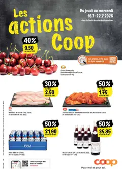 Coop aktionen FR ab 16.07.2026 gültig