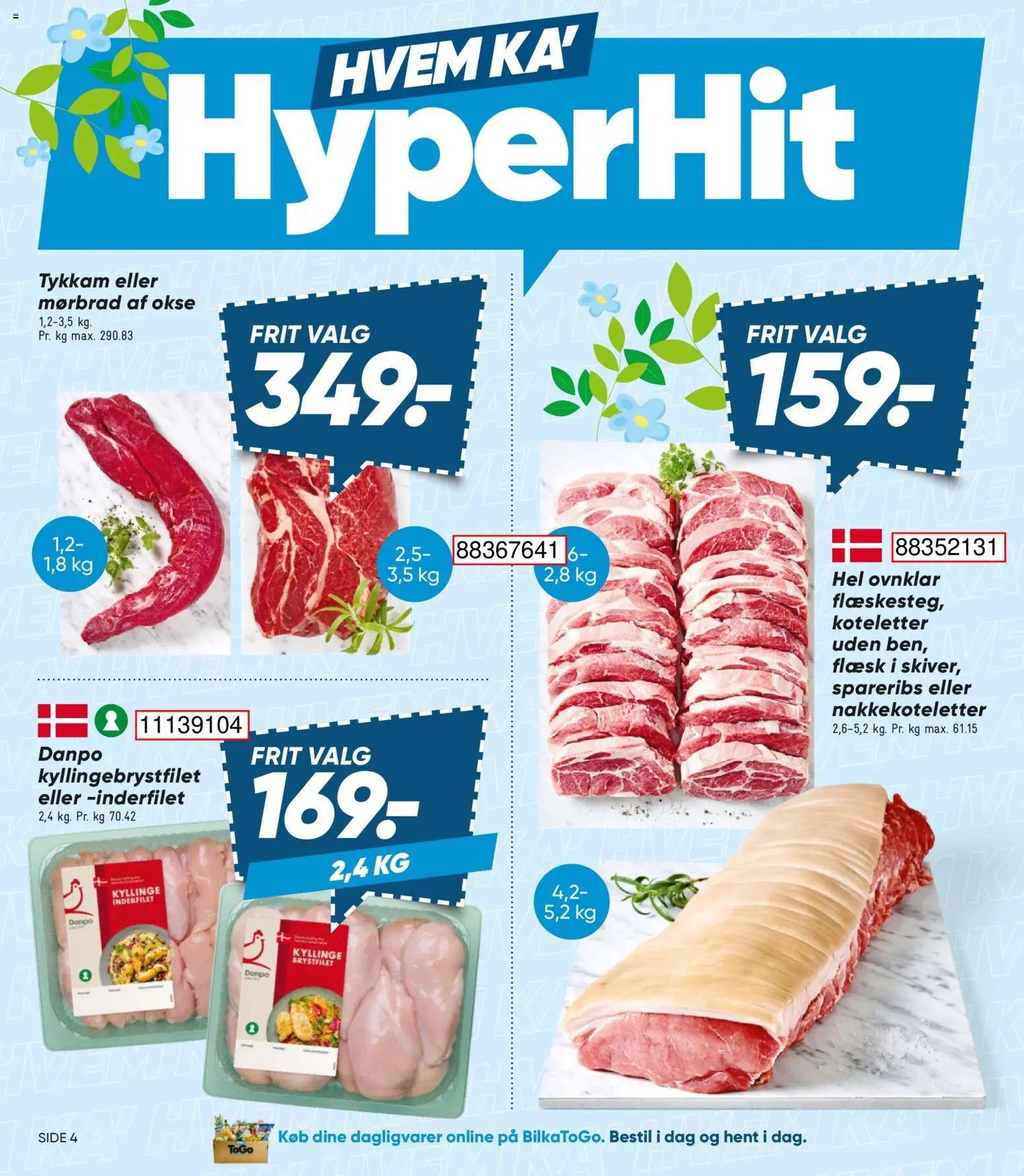 Bilka tilbudsavis – gyldig fra 15.05.2026 | Side: 4 | Produkter: Koteletter, Spareribs