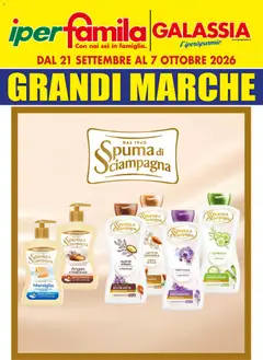 Anteprima del volantino Galassia volantino valido a partire dal 21/09/2026
