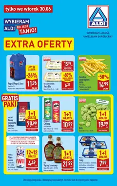 Náhled letáku Aldi Polsko leták - Extra oferta od 30.06.2026