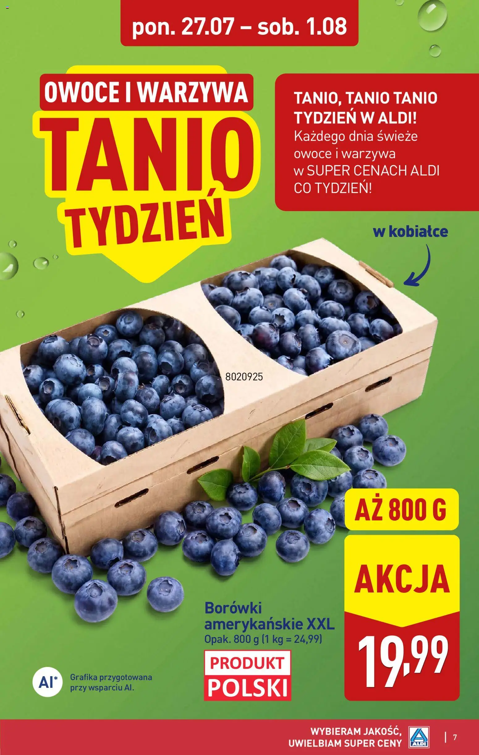 Aldi Polsko leták - Oferta weekendowa od 30.07.2026 | Strana: 7