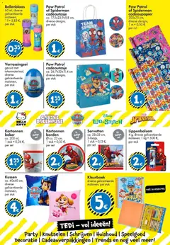 TEDi - TEDi folder tot 14.08.2026 - Voorbeeld van een folder van TEDi, geldig van 14/08/2026 | Pagina: 6 | Producten: Lippenbalsem, Kussen, Speelgoed, Beker