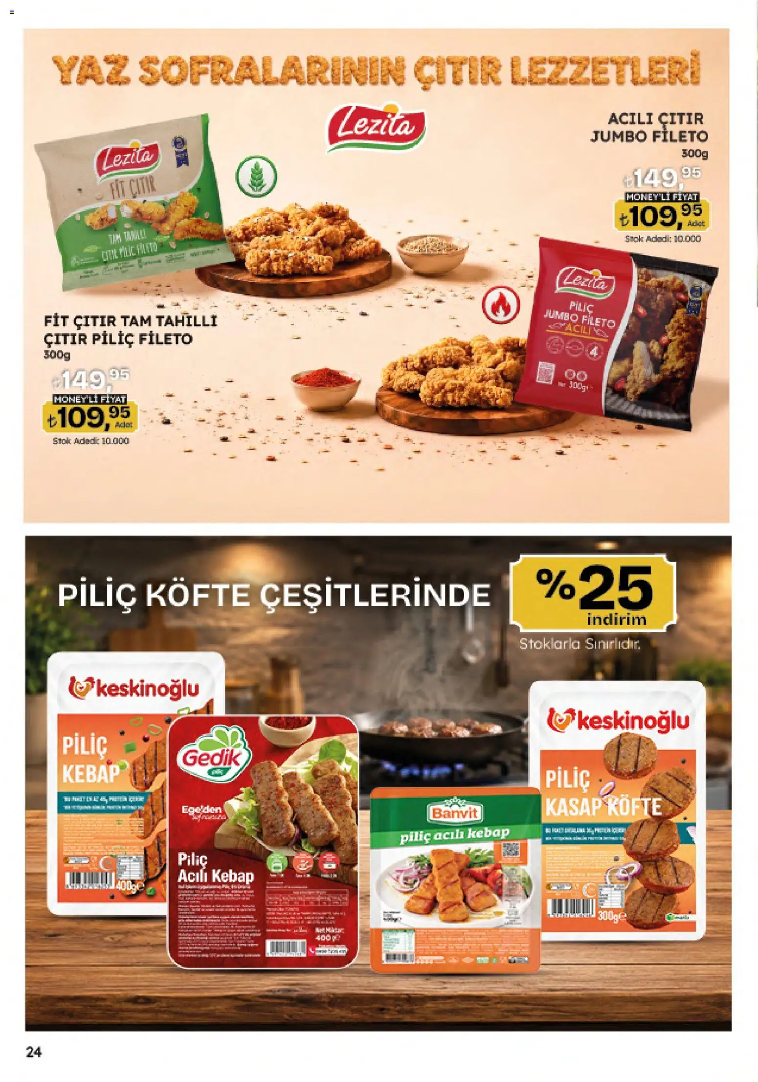 Migros Katalog - 5M Migroskop Dijital - 09 Temmuz 2026 tarihinden itibaren geçerlidir | Sayfa: 24 | Ürünler: Piliç