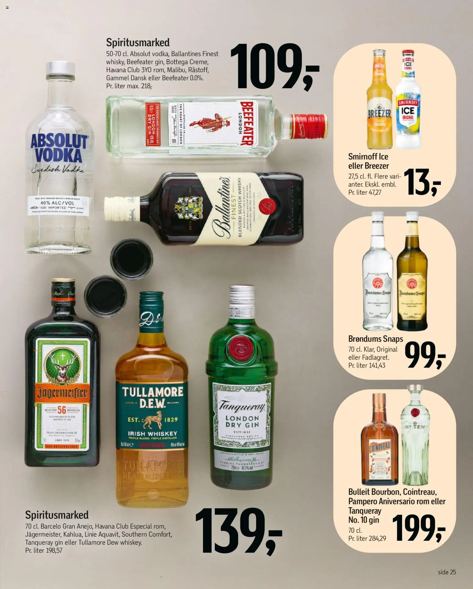 Føtex tilbudsavis – gyldig fra 15.05.2026 | Side: 39 | Produkter: Asas de frango, Gin, Vodka, Whisky