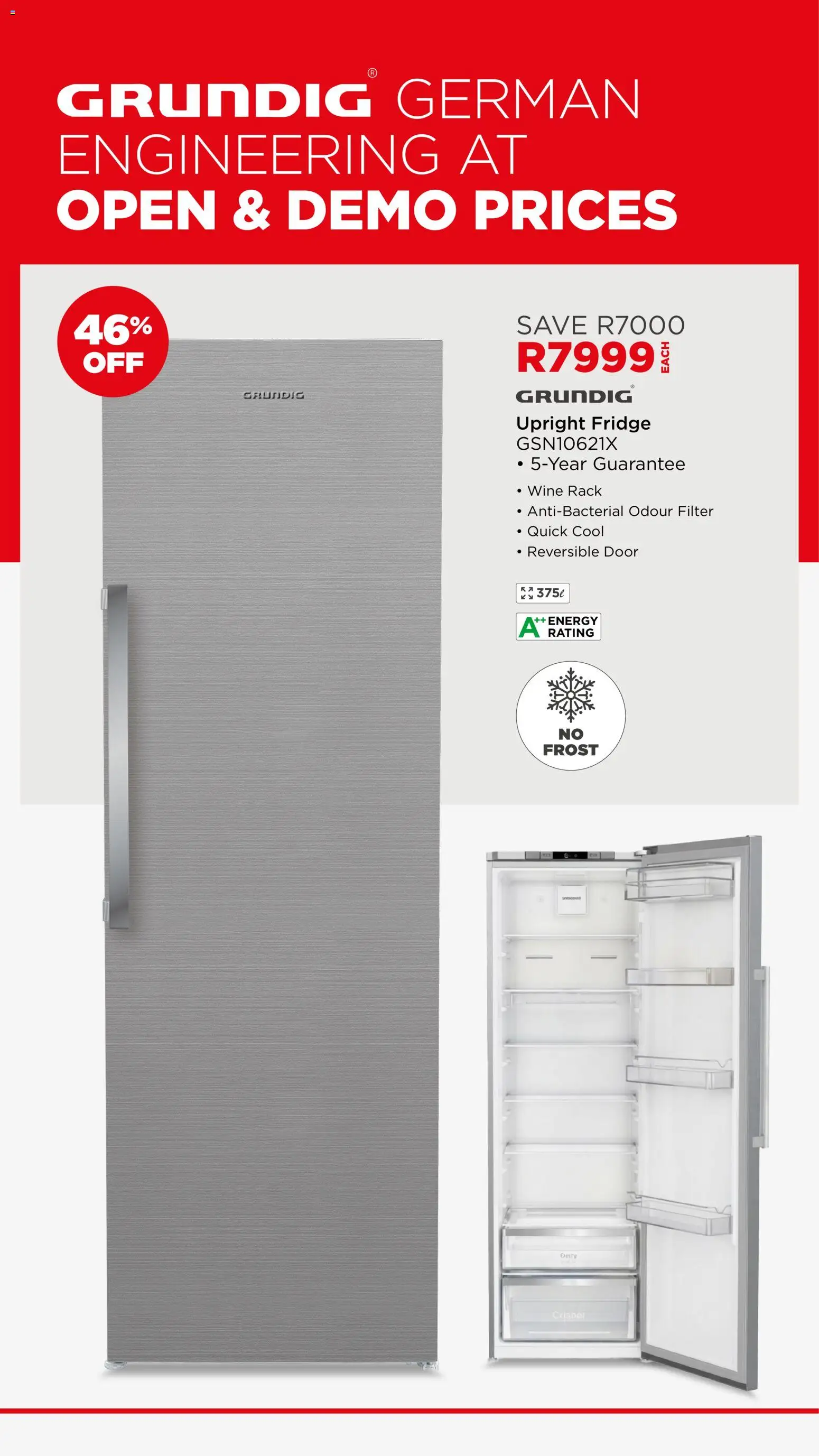 New House and Home catalogue – valid from 07.04.2026 | Page: 5 | Products: Fridge, Wine