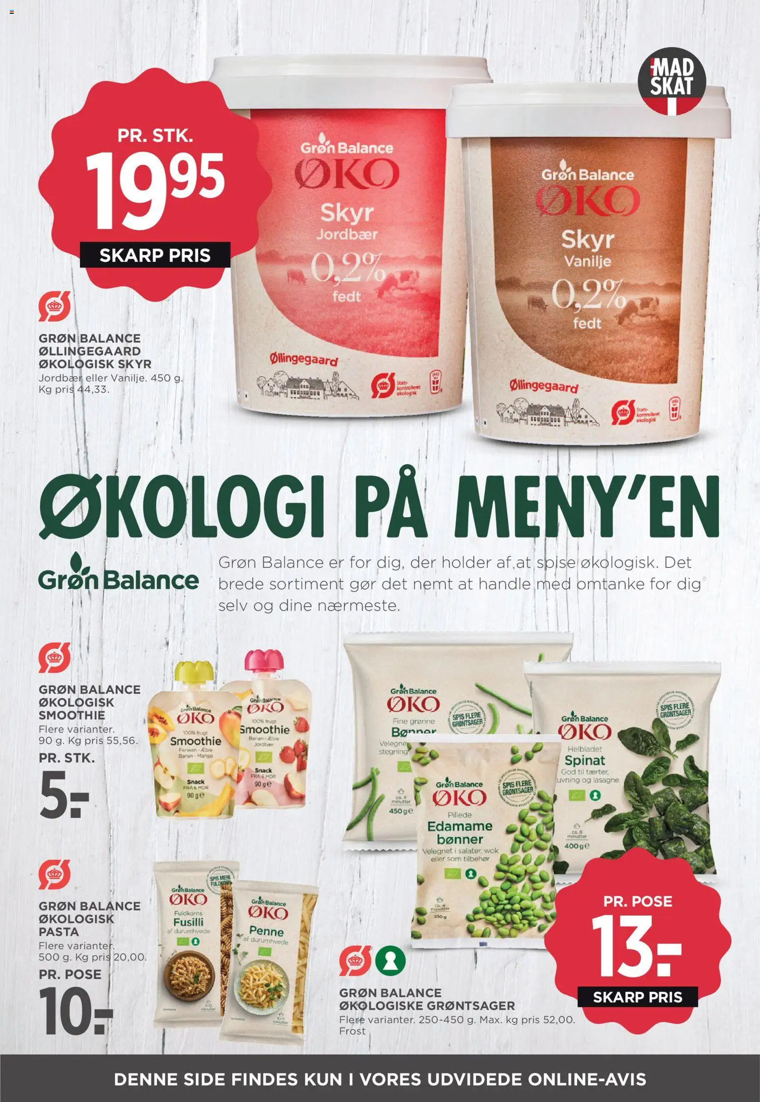Meny tilbudsavis – gyldig fra 17/07/2026 | Side: 13 | Produkter: Mango, Jordbær, Bønner, Lasagne