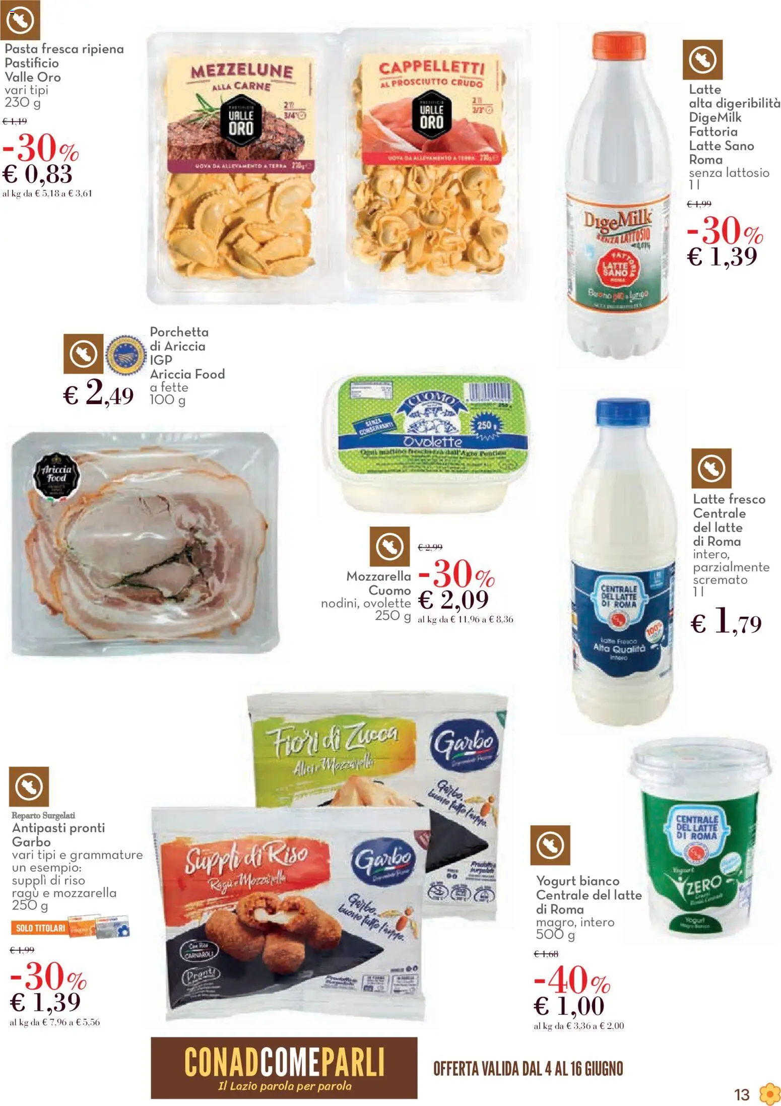 Volantino Conad del 04.06.2026 | Pagina: 13