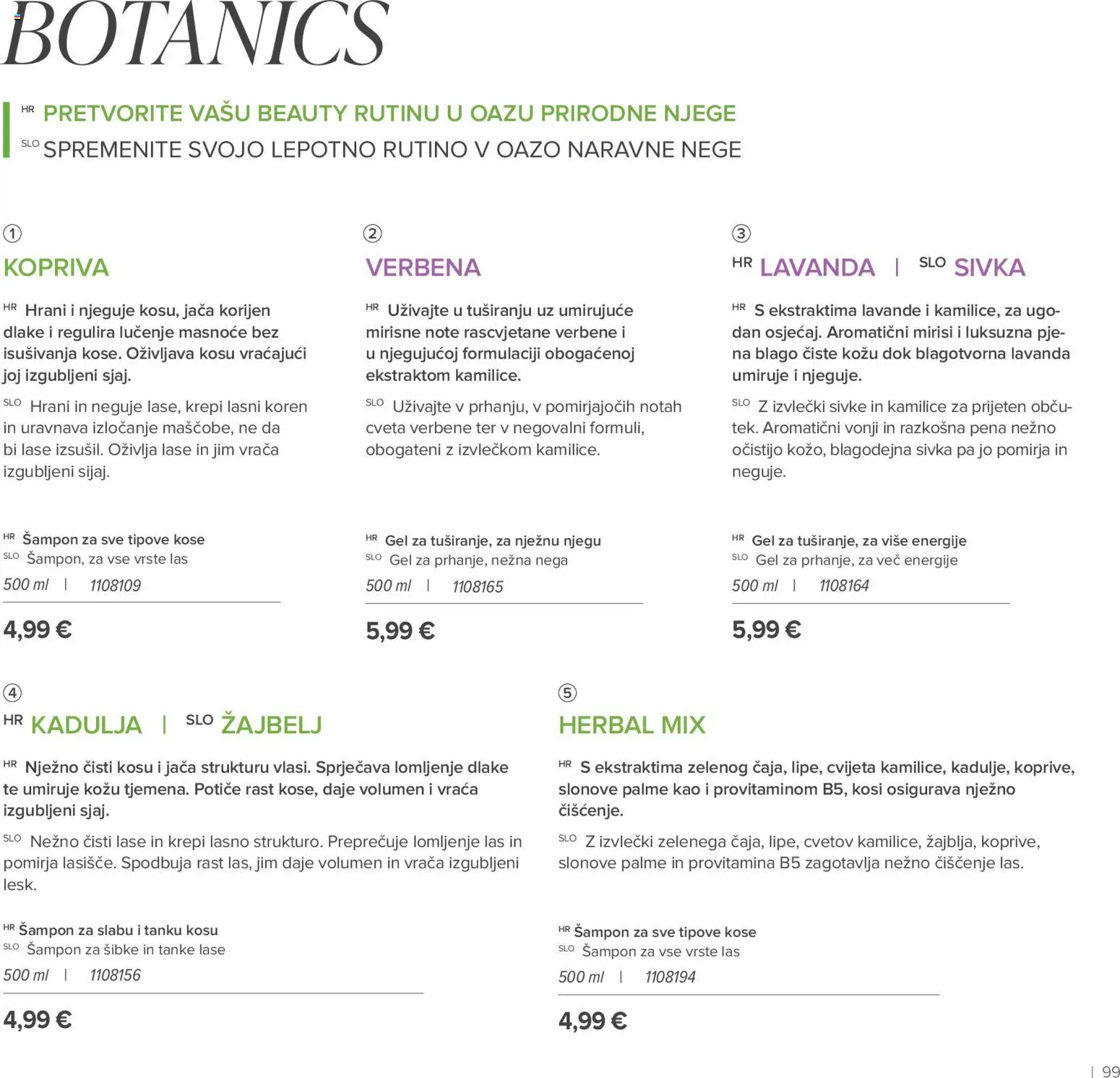 Farmasi katalog | vrijedi od 01.05.2026 | Stranica: 99 | Proizvodi: Šampon