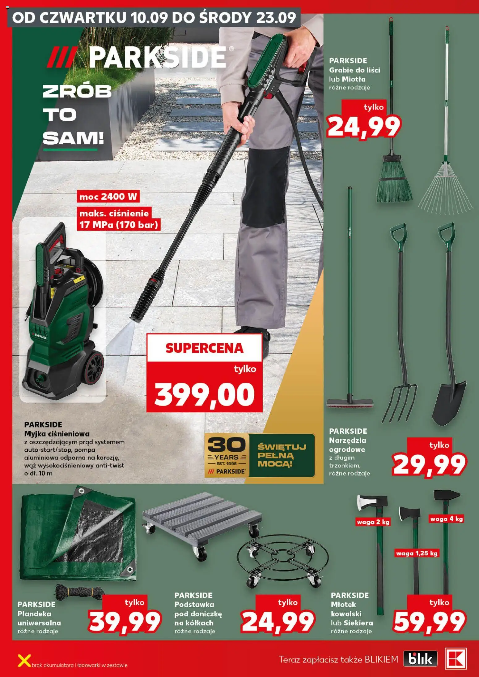 Kaufland Polsko leták - Złap okazje od 10.09.2026 | Strana: 8 | Produkty: Parkside