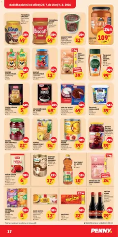 Náhled letáku CUKR TŘTINOVÝ XXL BONJAM, 1 kg od 29.07.2026 | Strana: 17