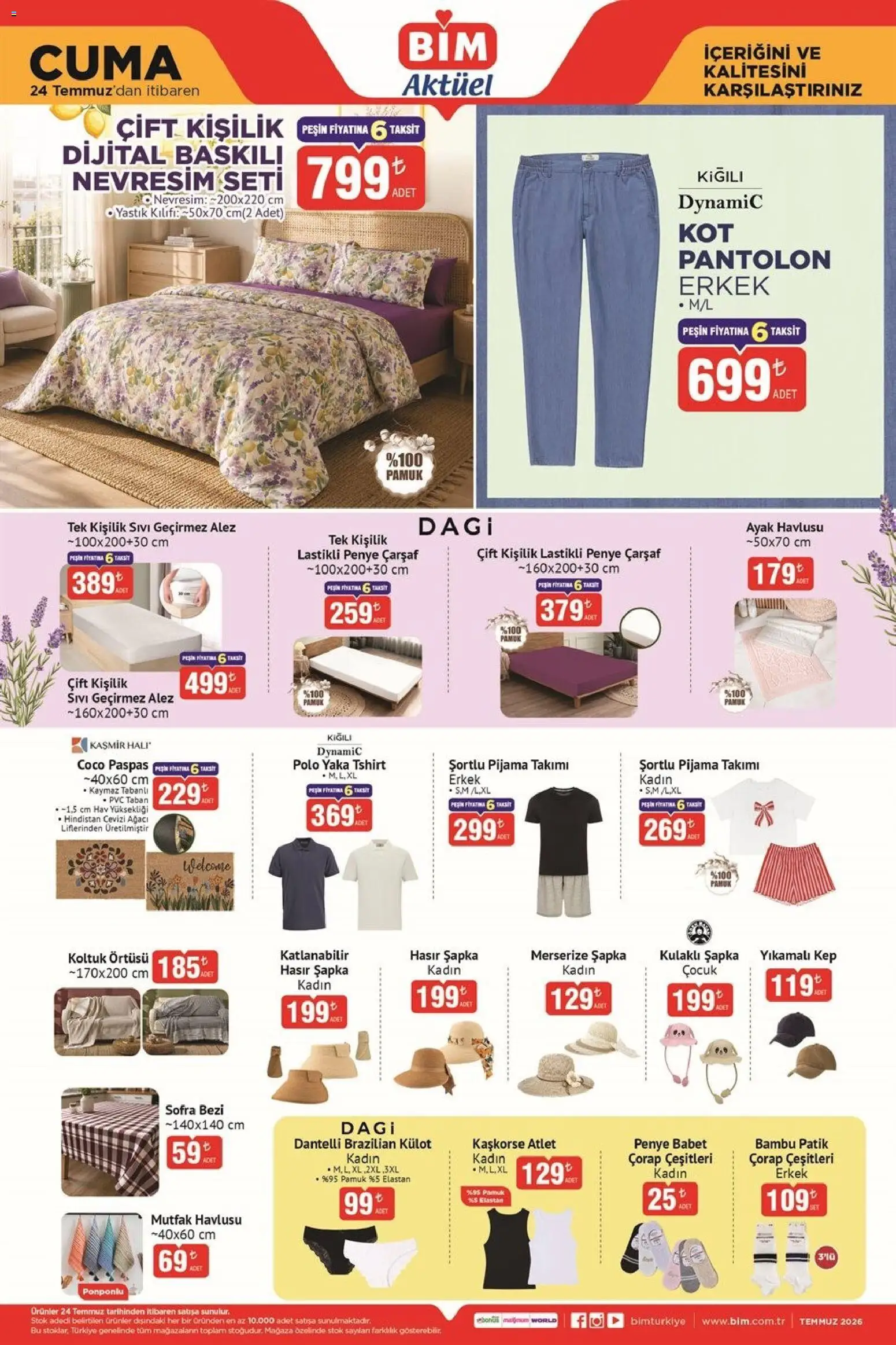 BİM - Katalog Cuma (24 Temmuz 2026) bu hafta catalogue cover