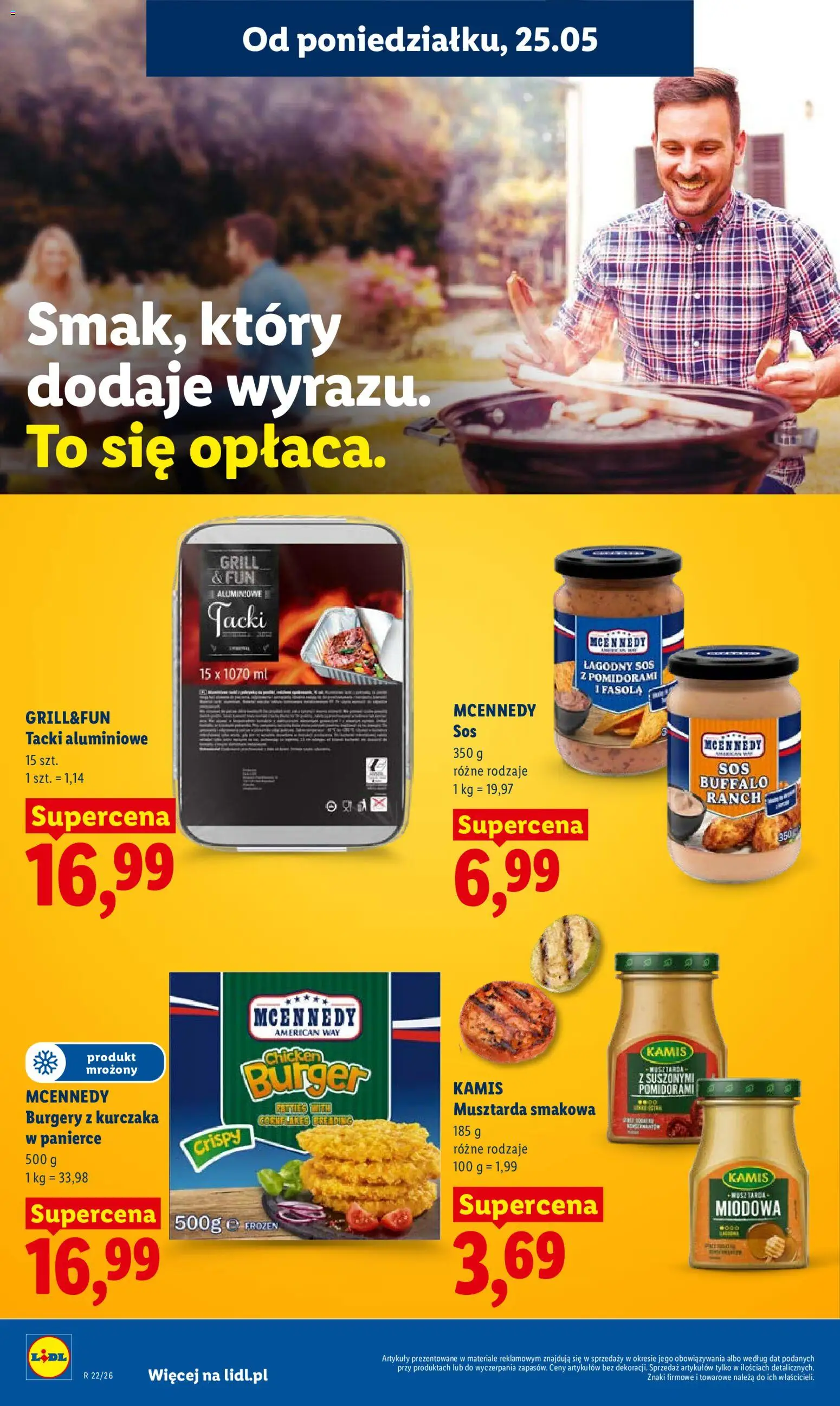 Lidl gazetka od 25.05.2026 | Strona: 86 | Produkty: Grill, Musztarda, Sos