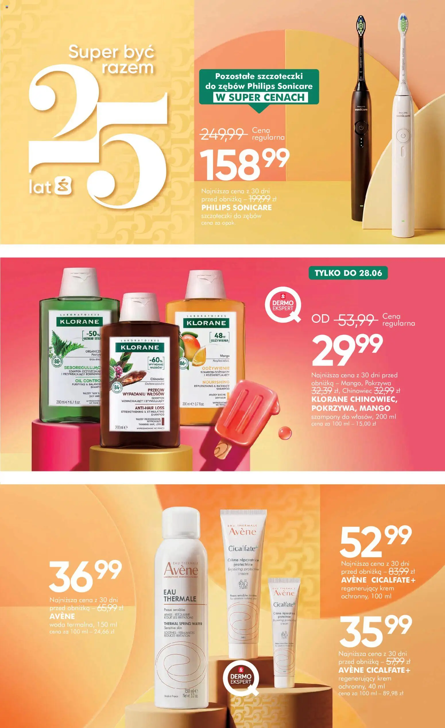 Super-pharm gazetka od 16.06.2026 | Strona: 5 | Produkty: Mango, Szampon, Krem, Woda