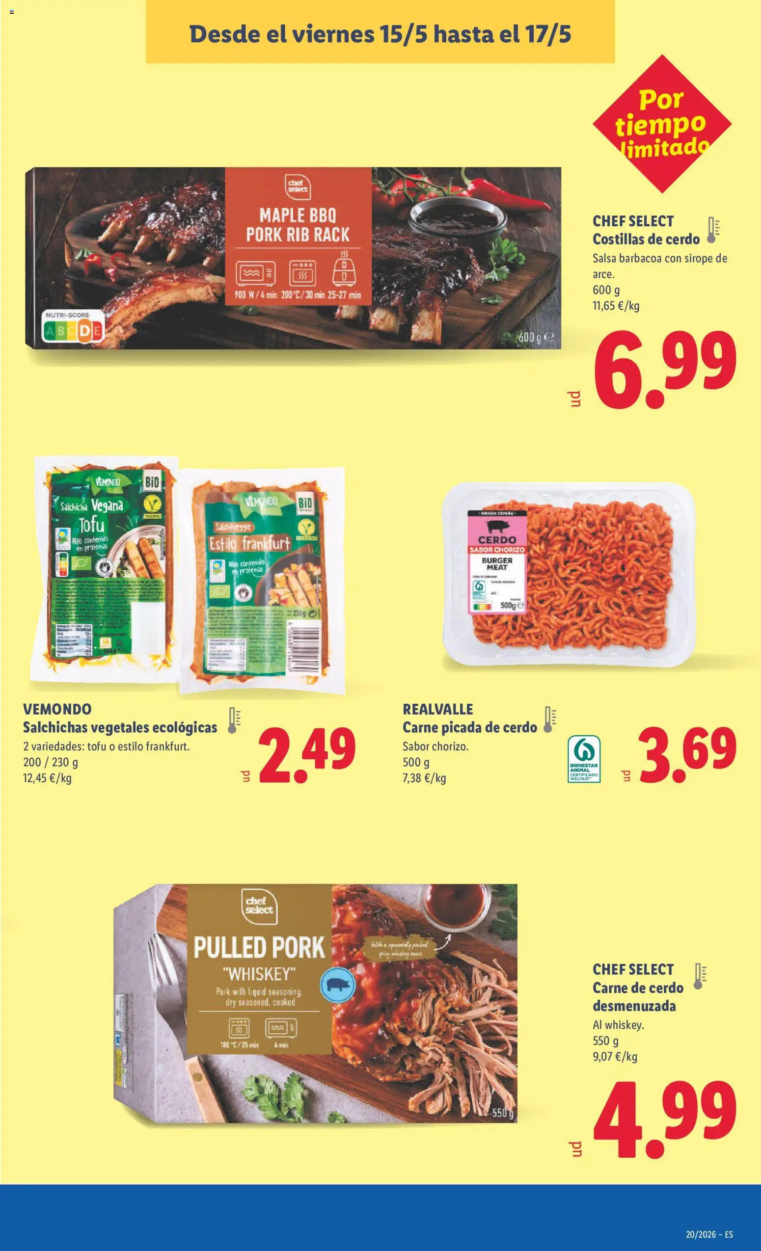 Lidl folleto │ válido desde el 11.05.2026 | Página: 23 | Productos: Cerdo, Barbacoa