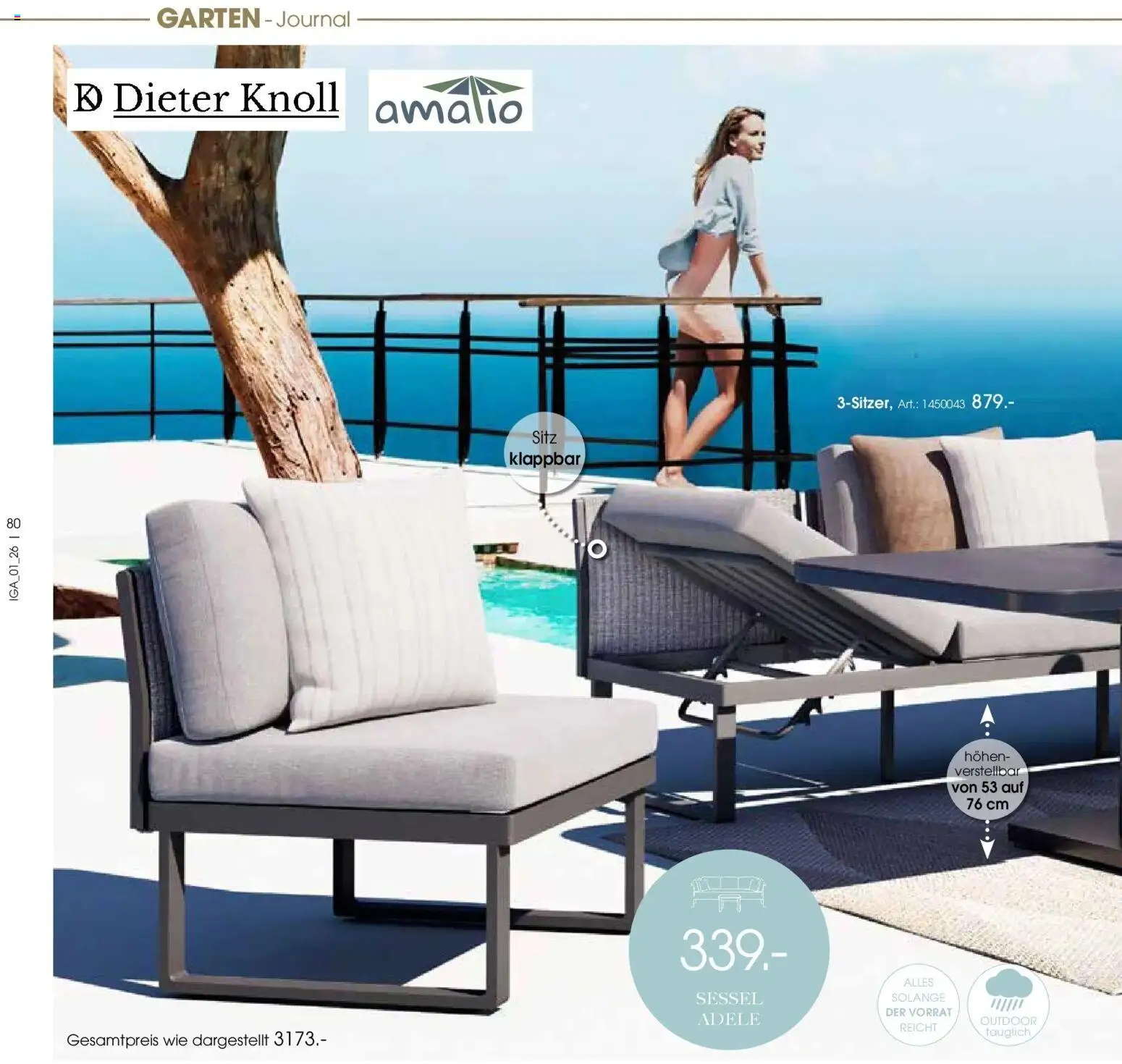 Zurbrüggen Garten Unna – gültig ab 19.03.2025 | Seite: 80 | Produkte: Sessel