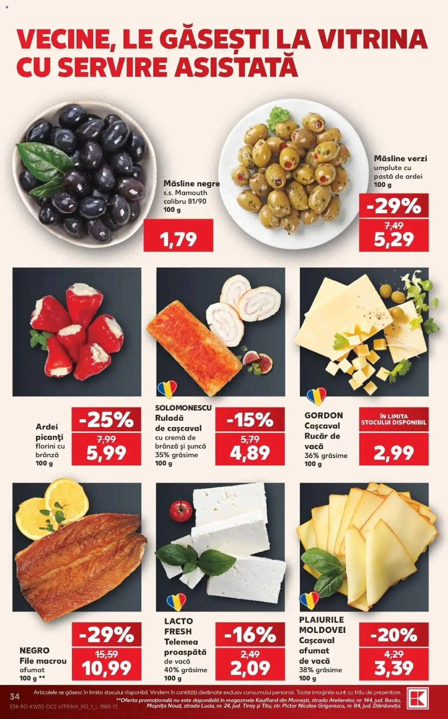 Kaufland Viseu de Sus 26.08.2026 - Revista si Oferta | Pagină: 34