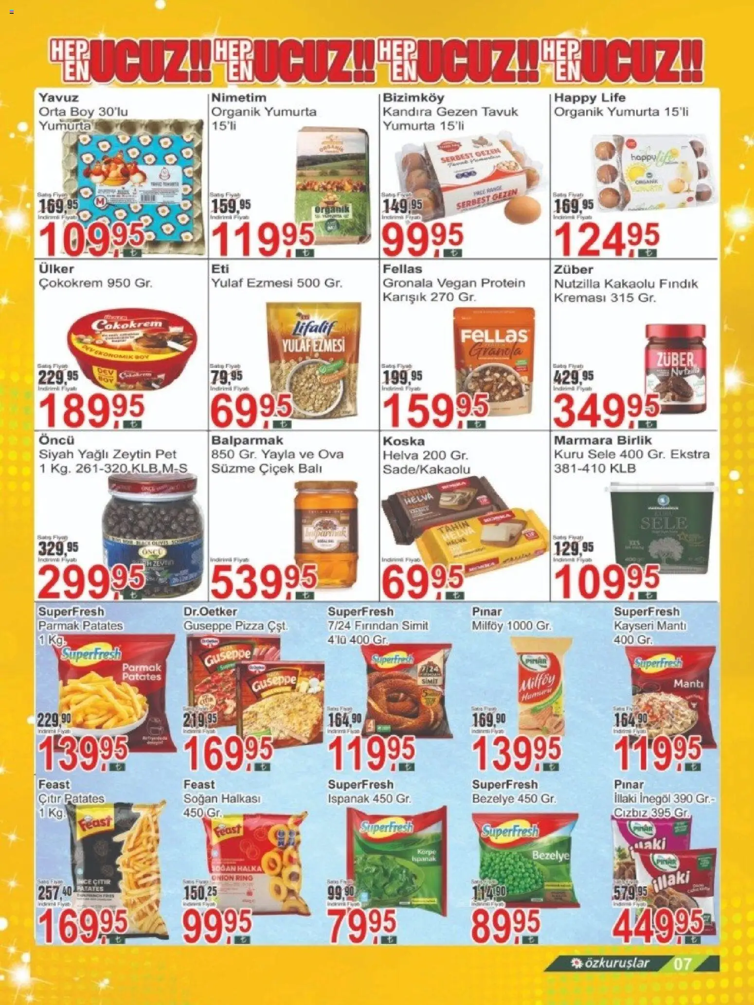 Özkuruşlar Katalog - 21.06.2026 tarihinden itibaren geçerlidir | Sayfa: 7