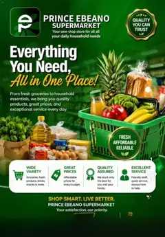 Offer preview "Prince Ebeano Supermarket Catalogue" | Page: 5 | Products: Snacks