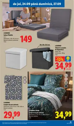 Ofertele Lidl valabile de la 21.09.2026 | Pagină: 81