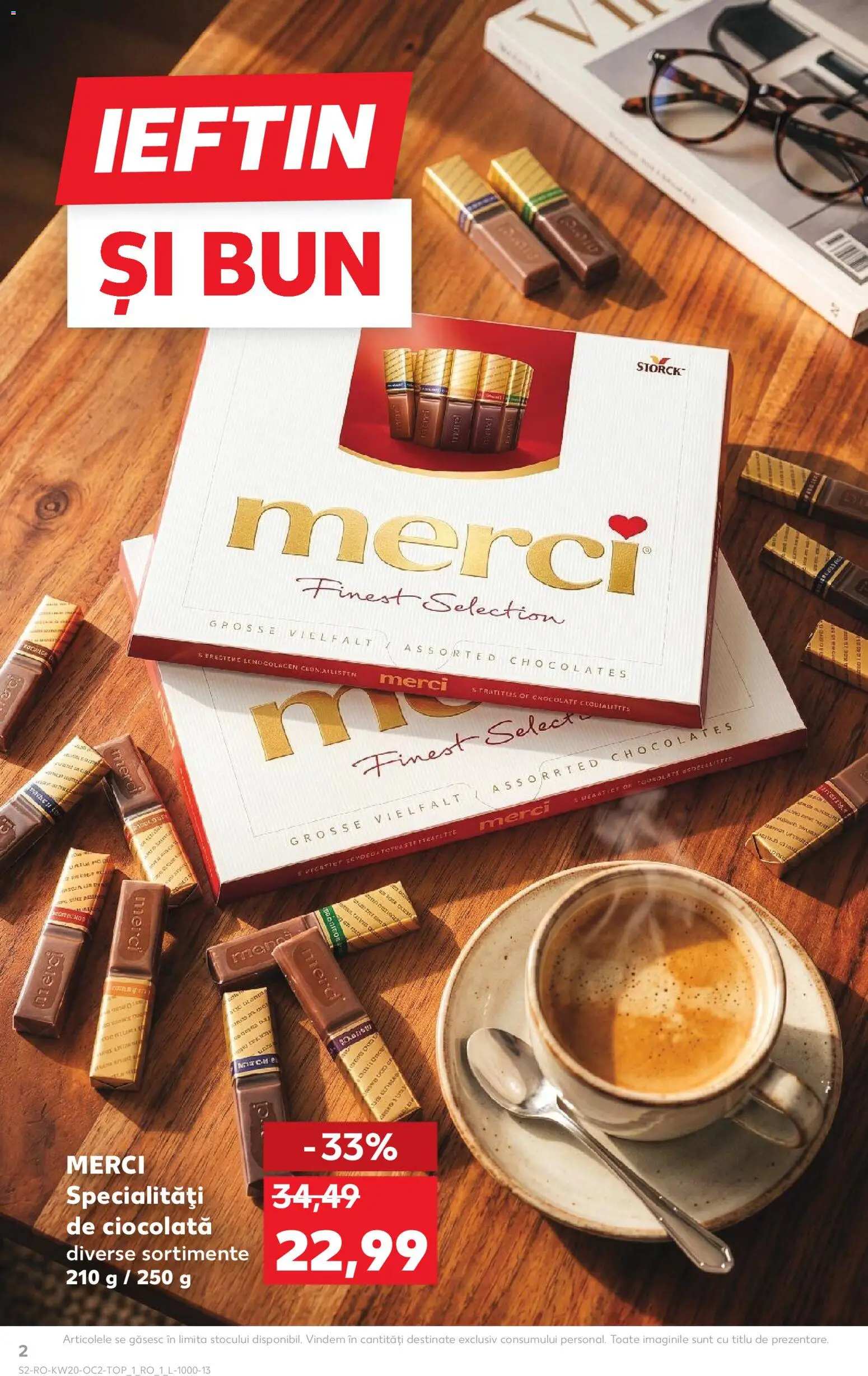 Noul catalog Kaufland – valabil de la 13.05.2026 | Pagină: 2 | Produse: Ciocolată
