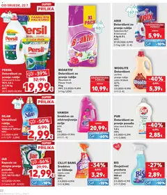 BIS Osvježivač prostora, razne vrste 400 ml - Pregled kataloga iz trgovine Kaufland, vrijedi od 22.07.2026 | Stranica: 22 | Proizvodi: Deterdžent, Deterdžent za pranje posuđa, Jar, Vanish