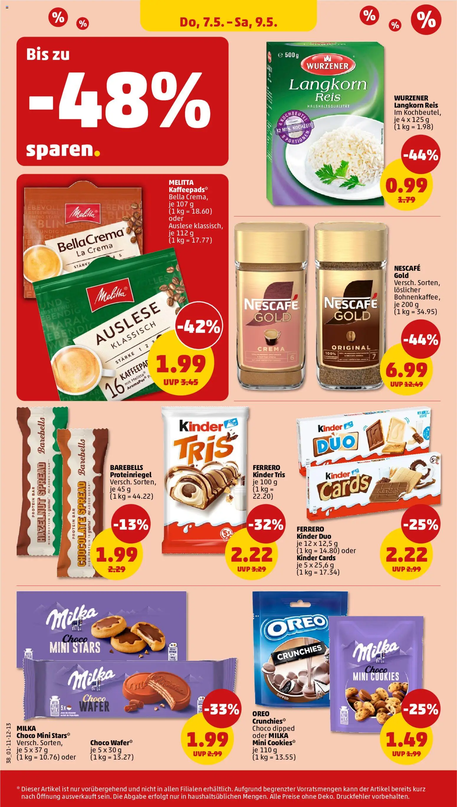 Penny Prospekt 	 – gültig ab 04.05.2026 | Seite: 46 | Produkte: Nescafe, Milka, Reis, Nescafe gold