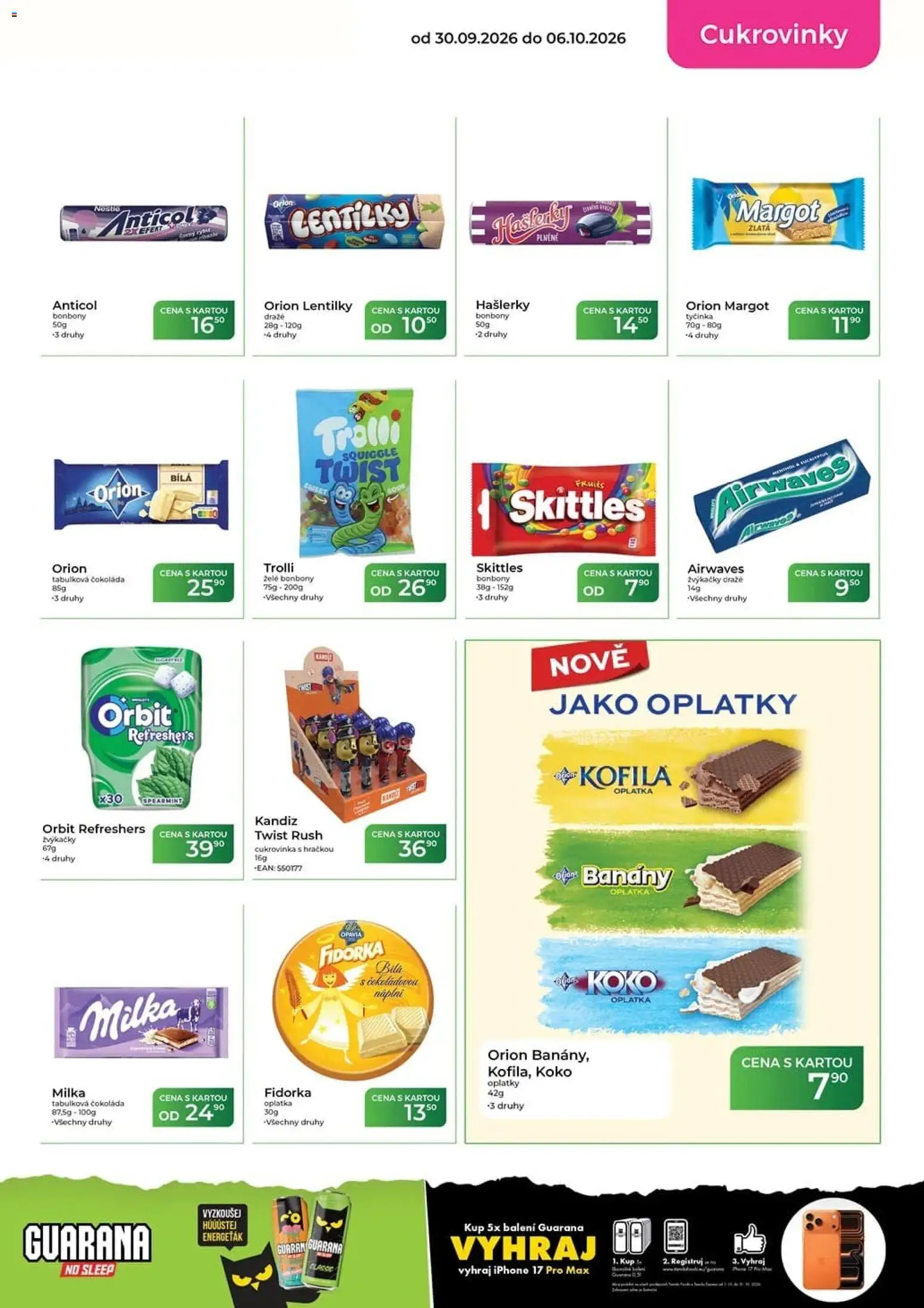 Tamda Foods leták od 30.09.2026 | Strana: 27 | Produkty: Ryba, Kofila, Želé bonbóny, Oplatky