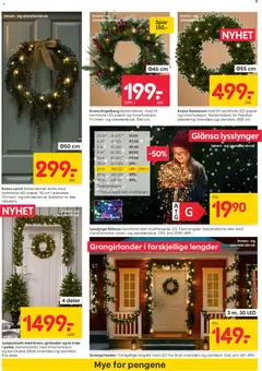 Forhåndsvisning av Rusta kundeavis gyldig fra 19/10/2026 | Side: 9 | Produkter: Girlander, Batterier, String