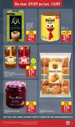 Aldi - Prévisualisation de TESOROS DEL SUR® MADELEINES ESPAGNOLES, Magdalenas valide à partir de 07/07/2026 | Page: 11
