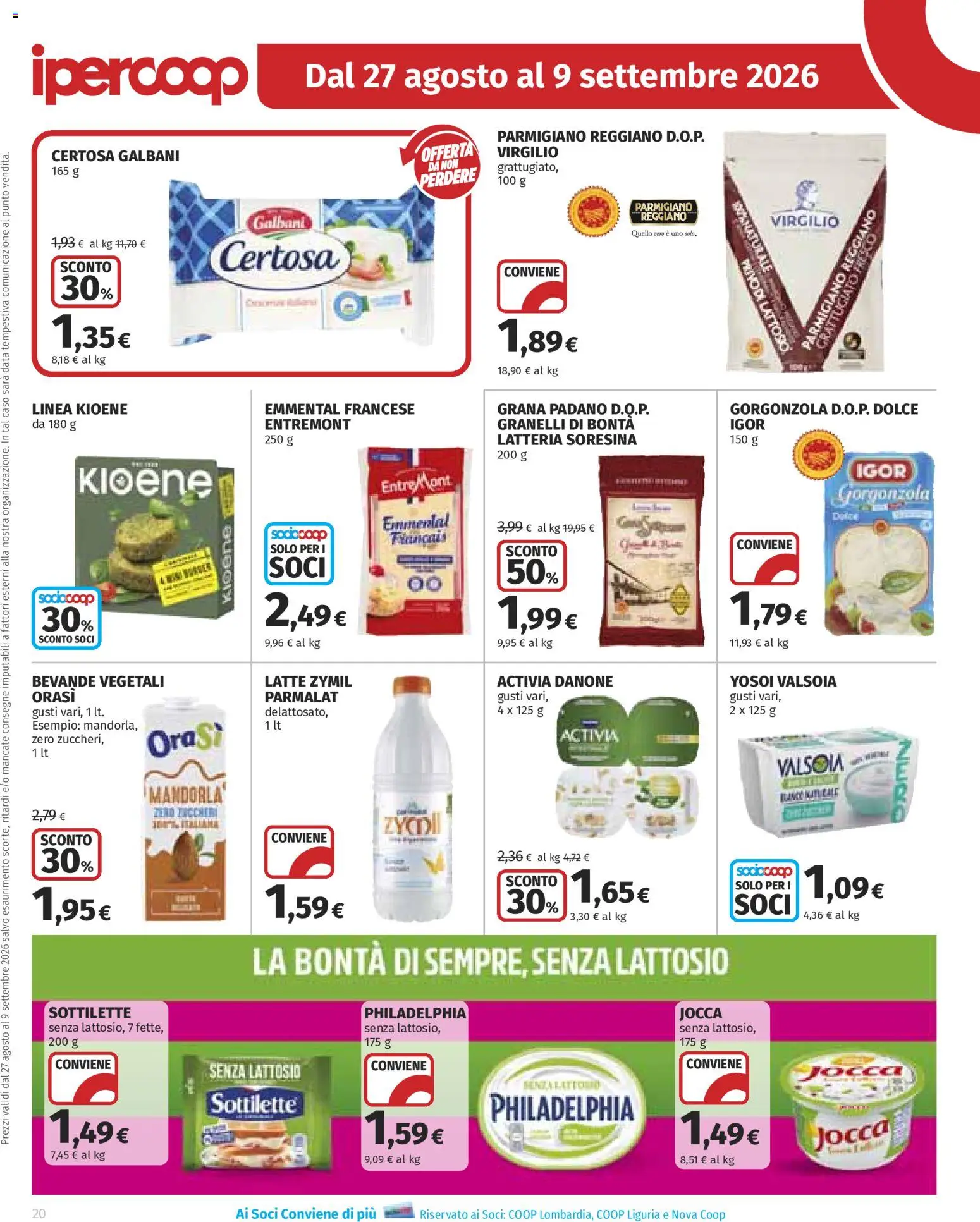 Volantino COOP del 27/08/2026 | Pagina: 20