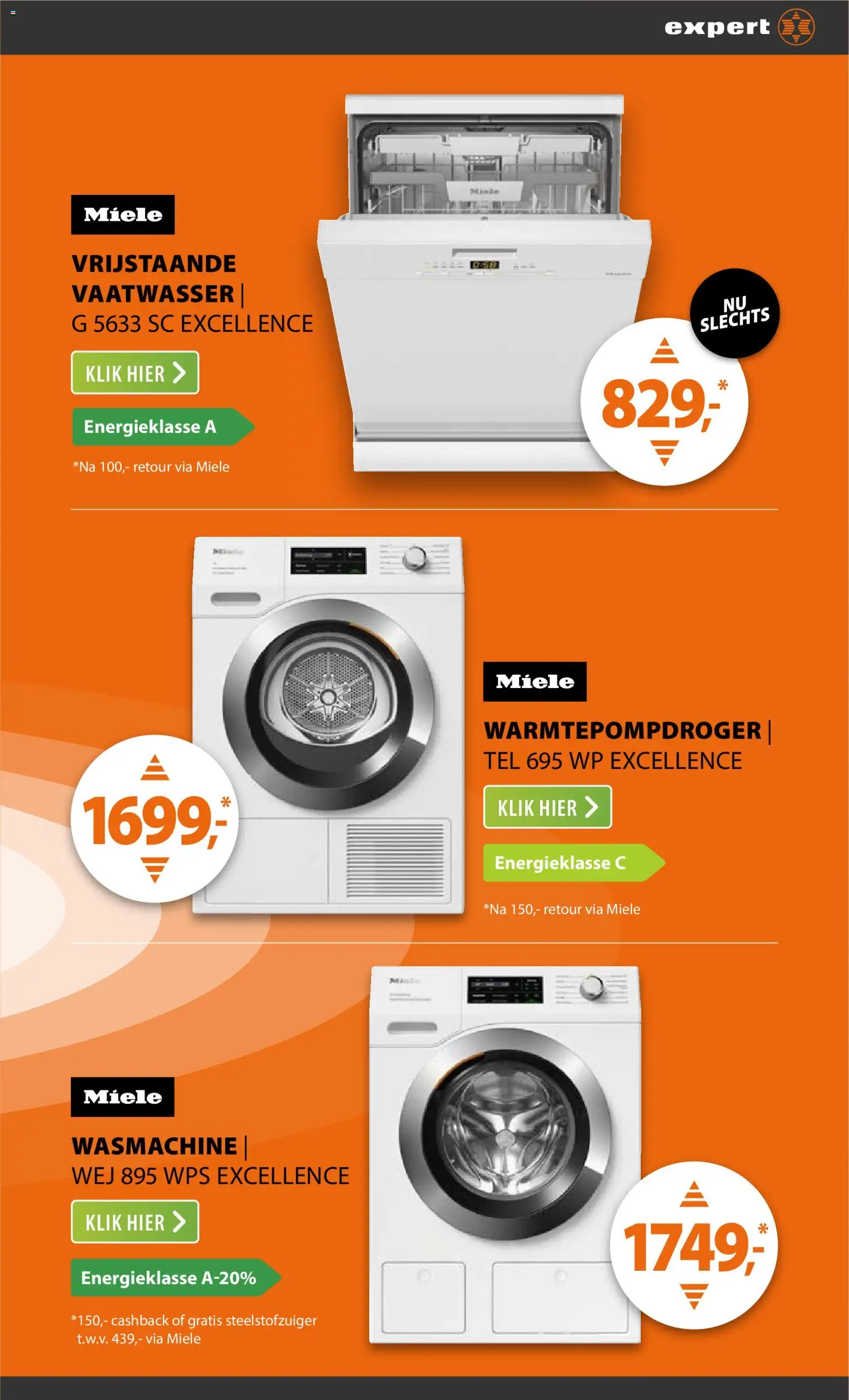 {H1} | Pagina: 15 | Producten: Steelstofzuiger, Wasmachine, Vaatwasser