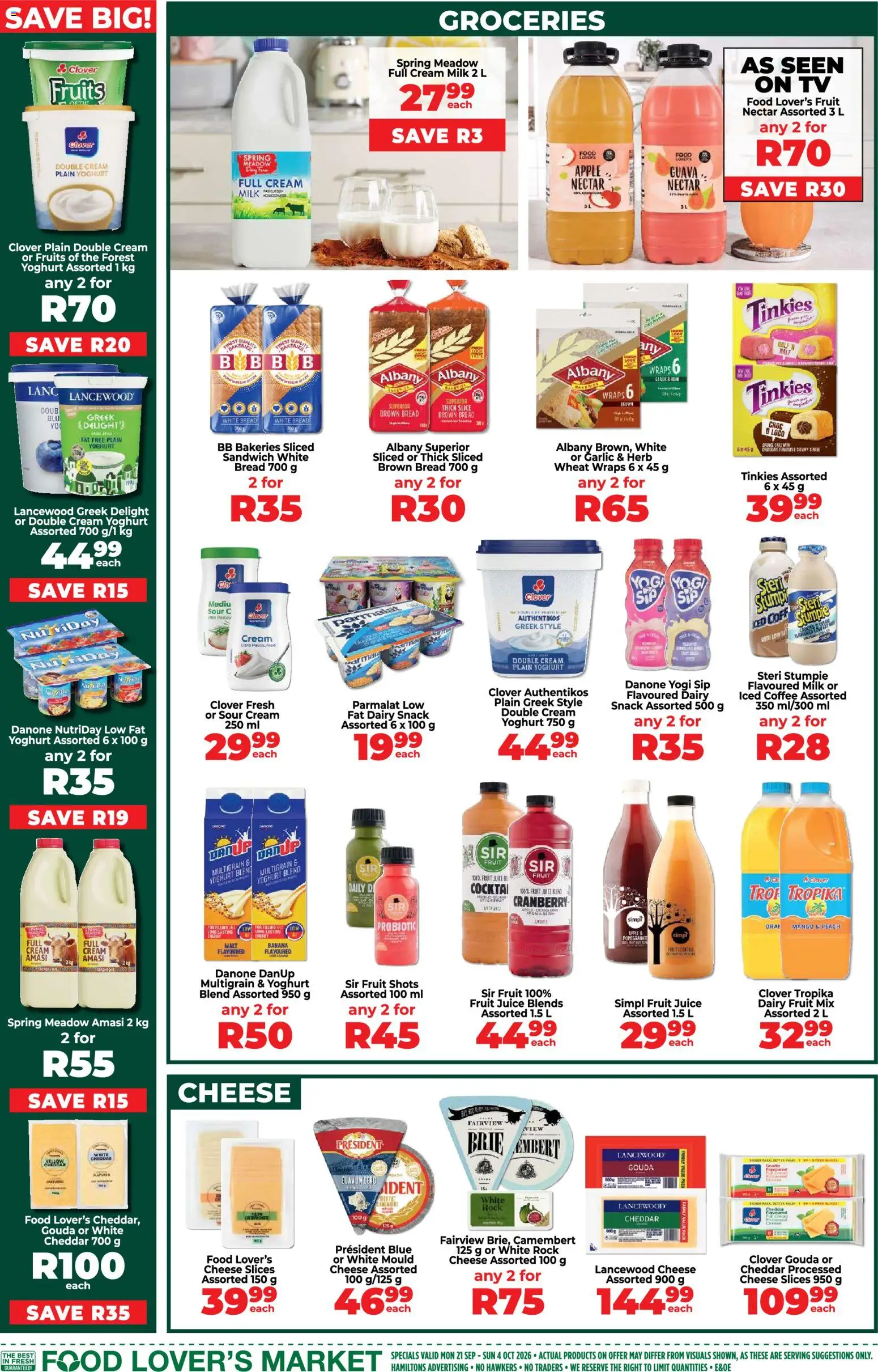 New Food Lover's Market catalogue – valid from 21/09/2026 | Page: 6 | Products: Pomegranate, Coffee, Sour cream, Garlic