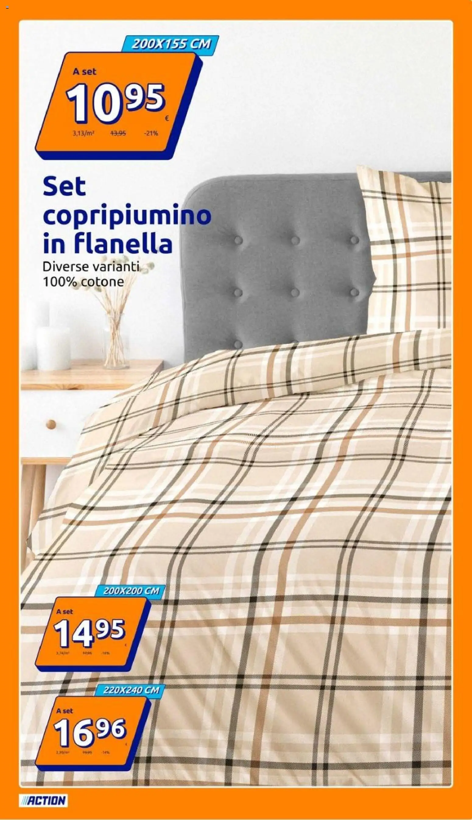 Volantino Action del 28/10/2026 | Pagina: 5 | Prodotti: Copripiumino