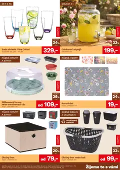 Náhled letáku ASKO nábytek leták - Bytové doplňky od 14.05.2026 | Strana: 2 | Produkty: Dávkovač, Prostírání, Tác, Koš