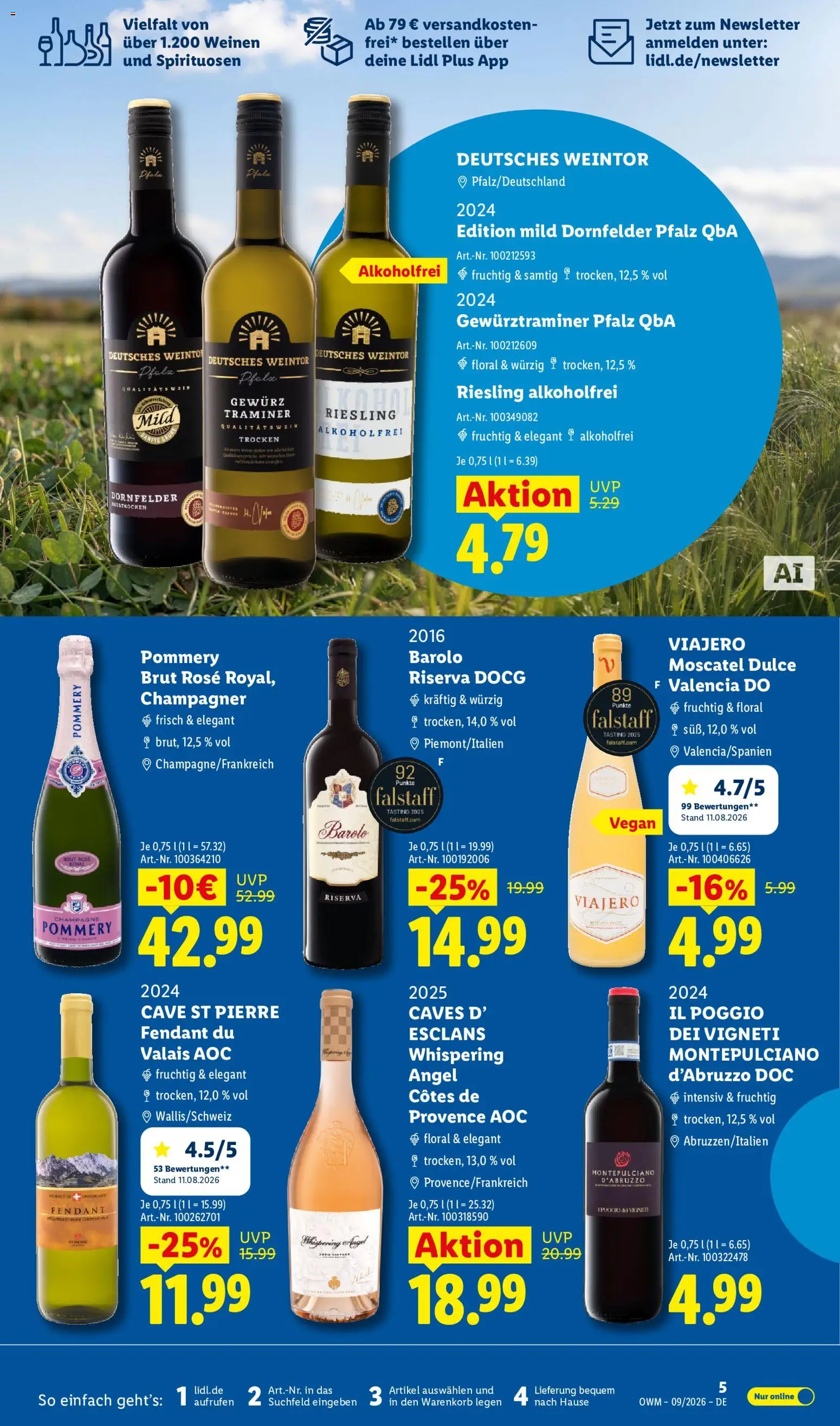 Lidl Wein & Spirituosen – gültig ab 01.09.2026 | Seite: 5
