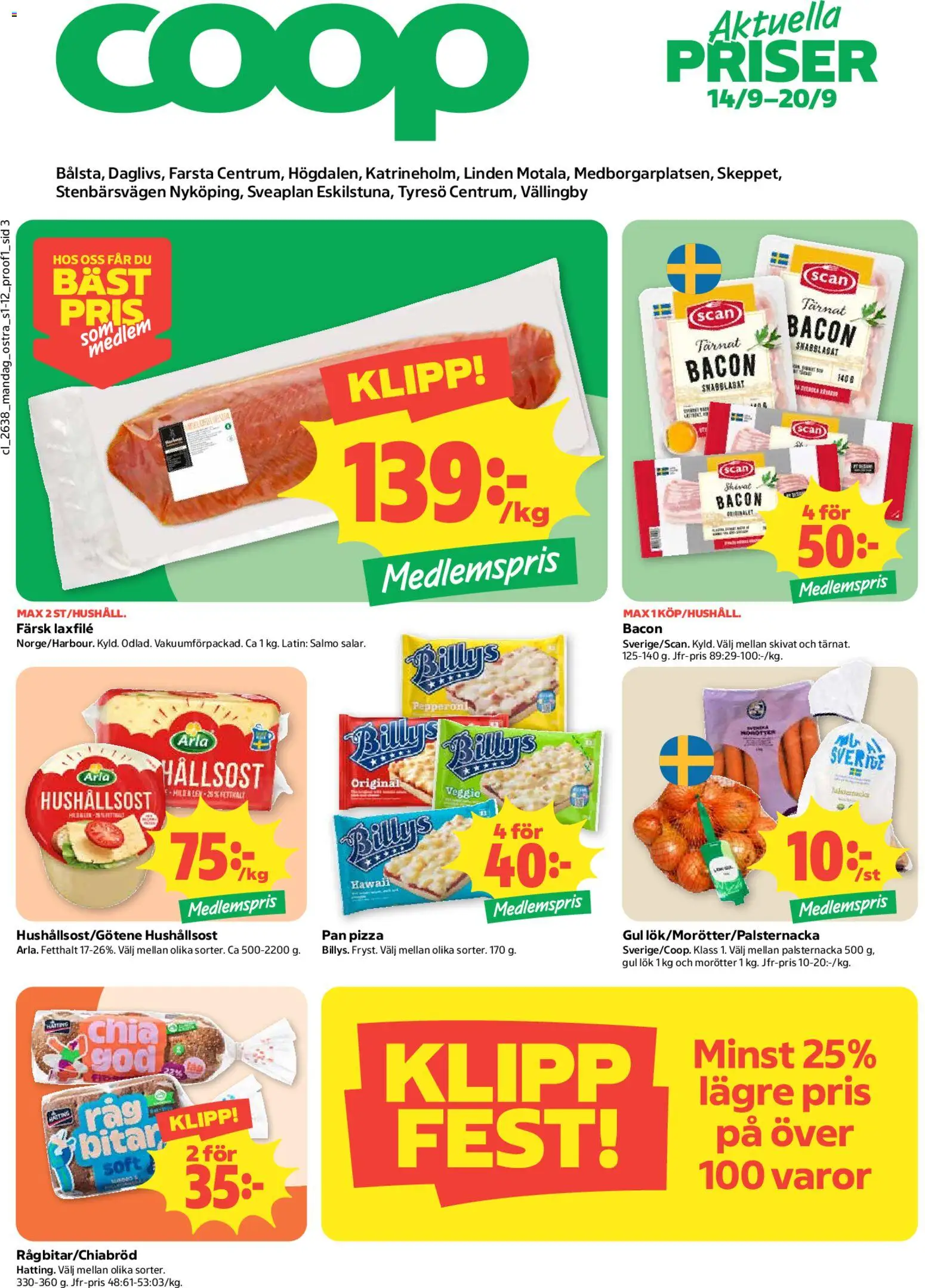 Coop Forum reklamblad aktuell från 14/09/2026 | Sida: 3