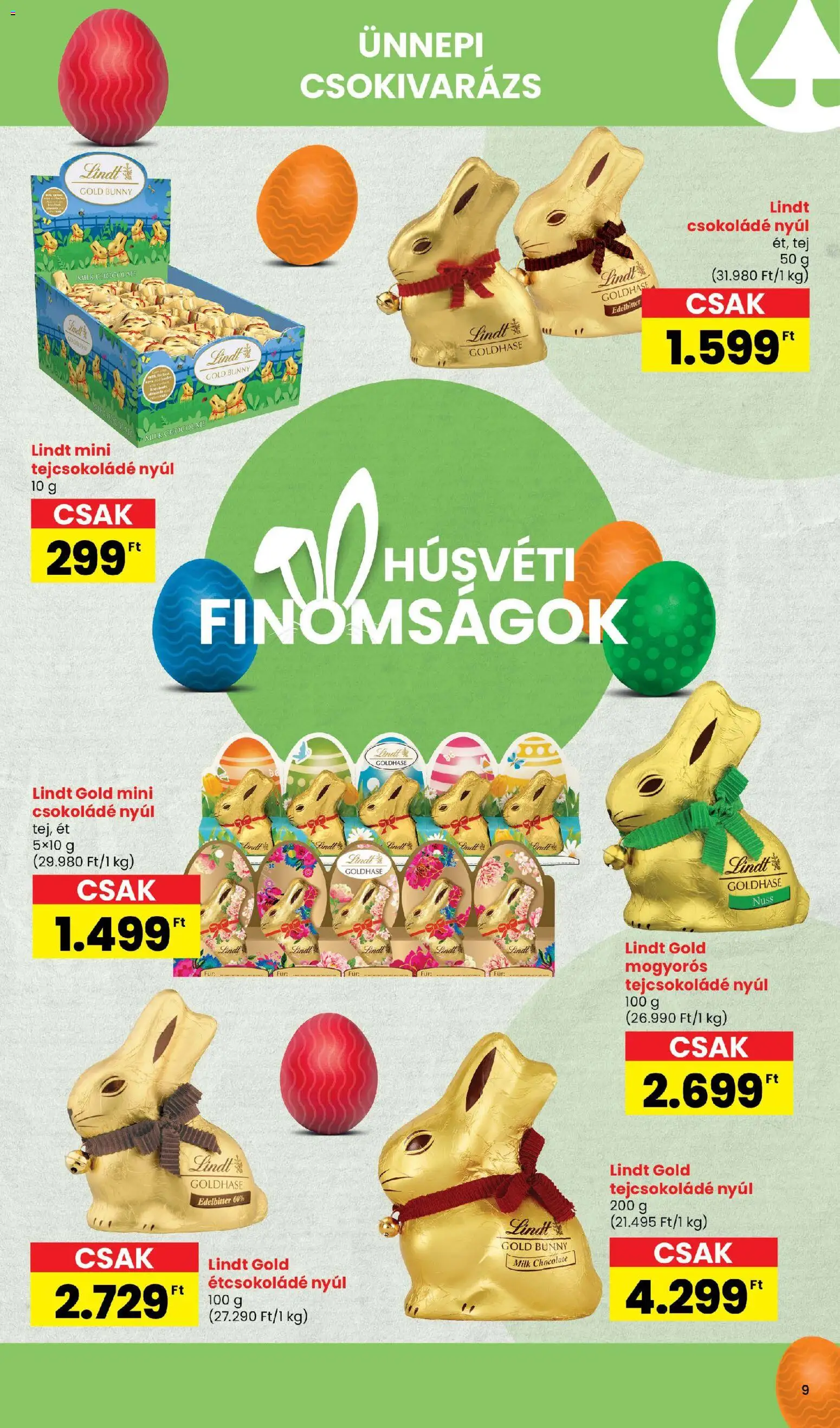 Spar akciós ujság - amely érvényes a következő dátumtól: 05.03.2026 | Oldal: 9 | Termékek: Étcsokoládé, Tejcsokoládé, Tej, Csokoládé
