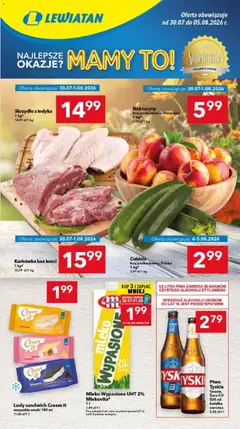 Pogląd oferty "Lewiatan gazetka - Legnica" - ważna od 30.07.2026
