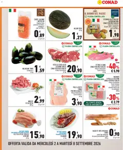 Anteprima del volantino CALAMARI, Calamari, al kg valido a partire dal 02/09/2026 | Pagina: 2 | Prodotti: Bovino, Pane, Melanzane, Carne