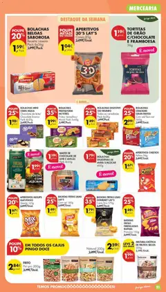 Pré-visualização Pingo Doce Poupe Esta Semana Madeira válido de 25/08/2026 | Página: 21 | Produtos: Mercearia, Bolachas, Frutos secos, Leite