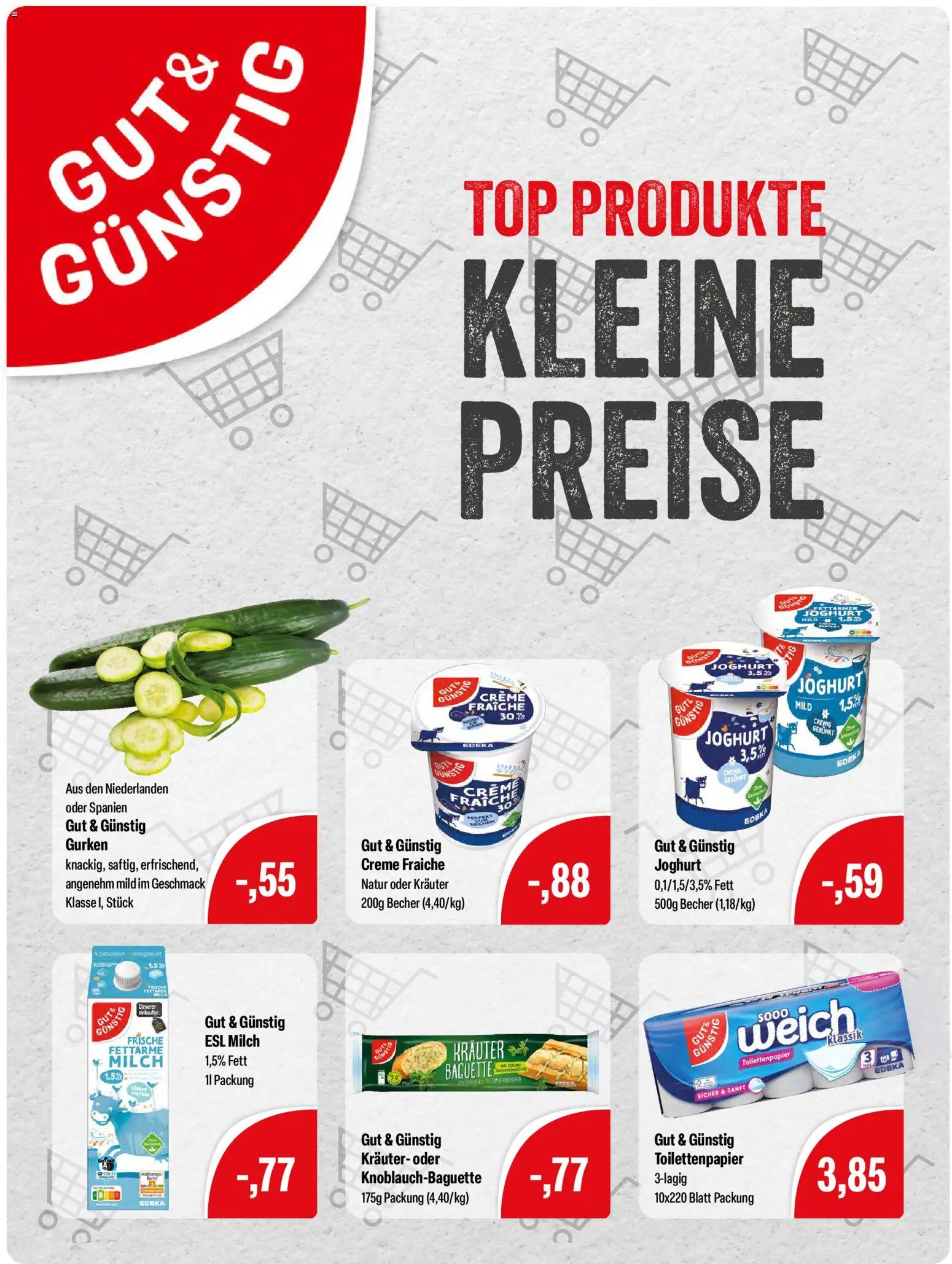 Feneberg Angebote – gültig ab 28.05.2026 | Seite: 9 | Produkte: Milch, Joghurt, Baguette, Toilettenpapier